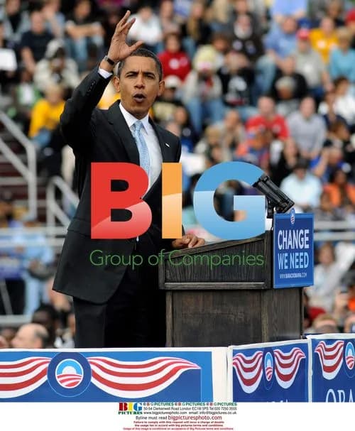 Barack Obama Attends Rally in Abington, PA