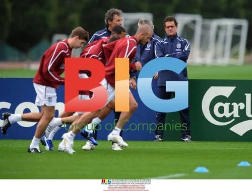 England Training Session with Fabio Capello