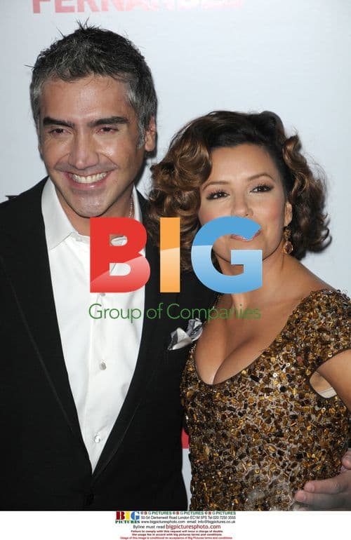 Alejandro Fernandez and Eva Longoria at Padres Contra El Cancer Gala