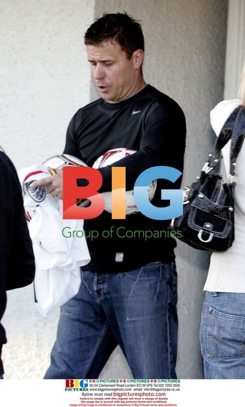 Craig Philips playing football in Warrington