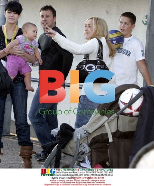 Craig Philips playing football in Warrington