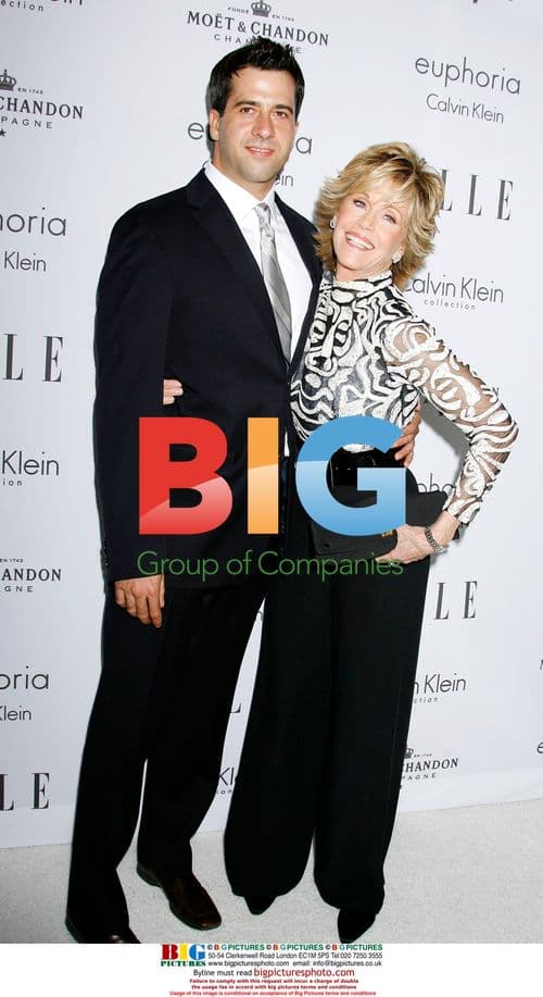 Jane Fonda and Troy Garity at ELLE Women in Hollywood Event