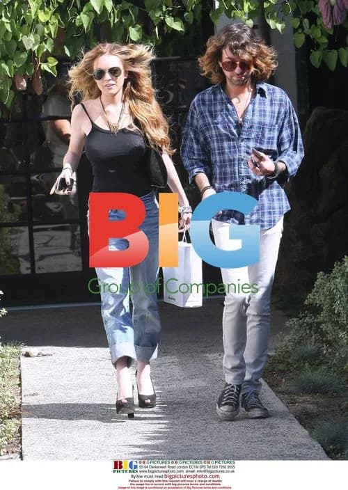 Lindsay Lohan's 70s-inspired look
