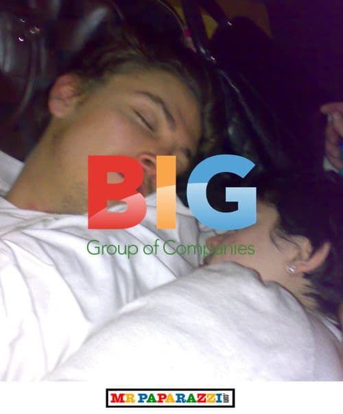 Kelly Osbourne and Tyler James at Amy Winehouse's home