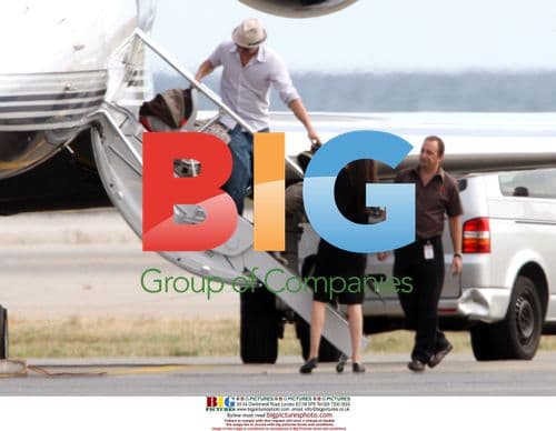 Brangelina & Family Arrive in Nice