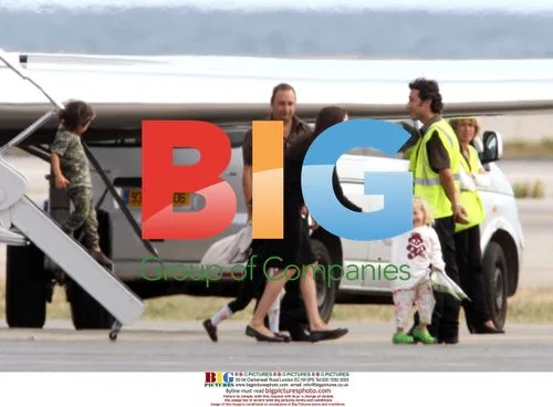 Brangelina Family Arrives in Nice, France