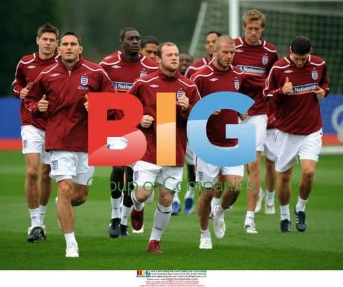 England Football Squad Training Session