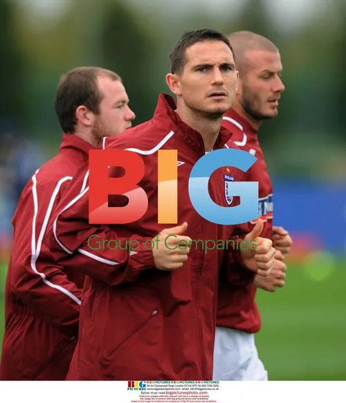England Football Squad Training Session