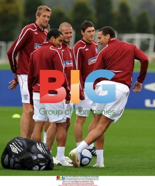 England Football Squad Training Session