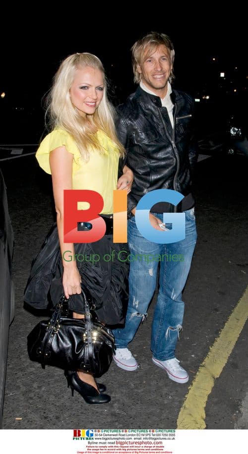 Hannah Sandling and Rick Parfitt Jnr at Jalouse club