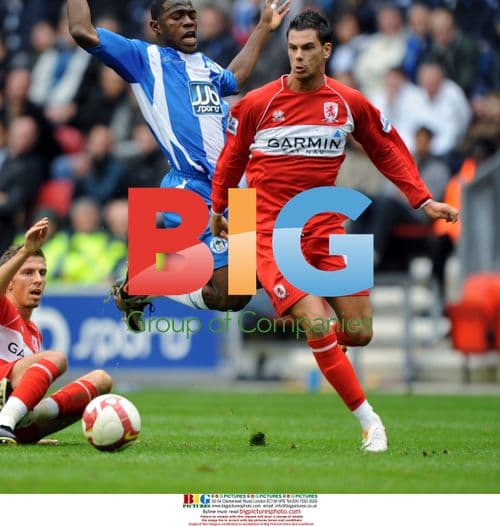 Middlesbrough player Jeremie Aliadiere, 2008/09 season