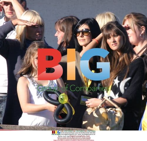 Kym Marsh at charity football match