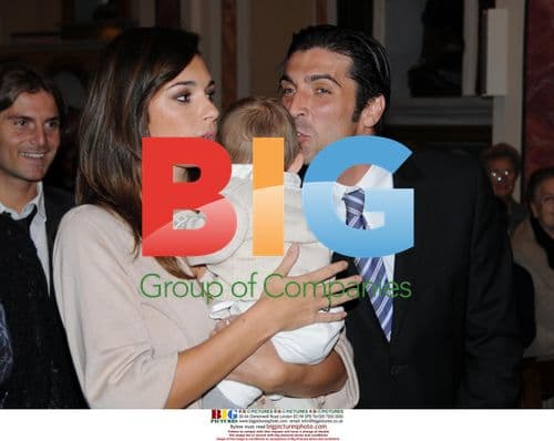Alena Seredova and Gigi Buffon Christen Son