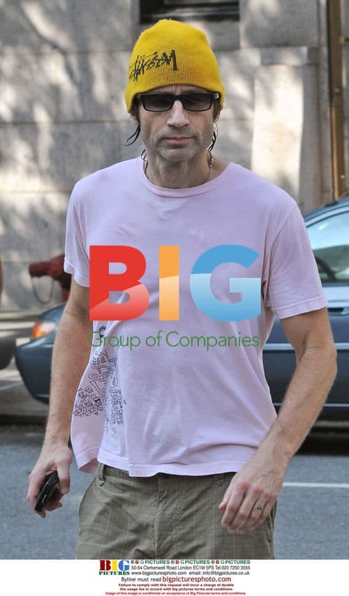 David Duchovny out in New York City
