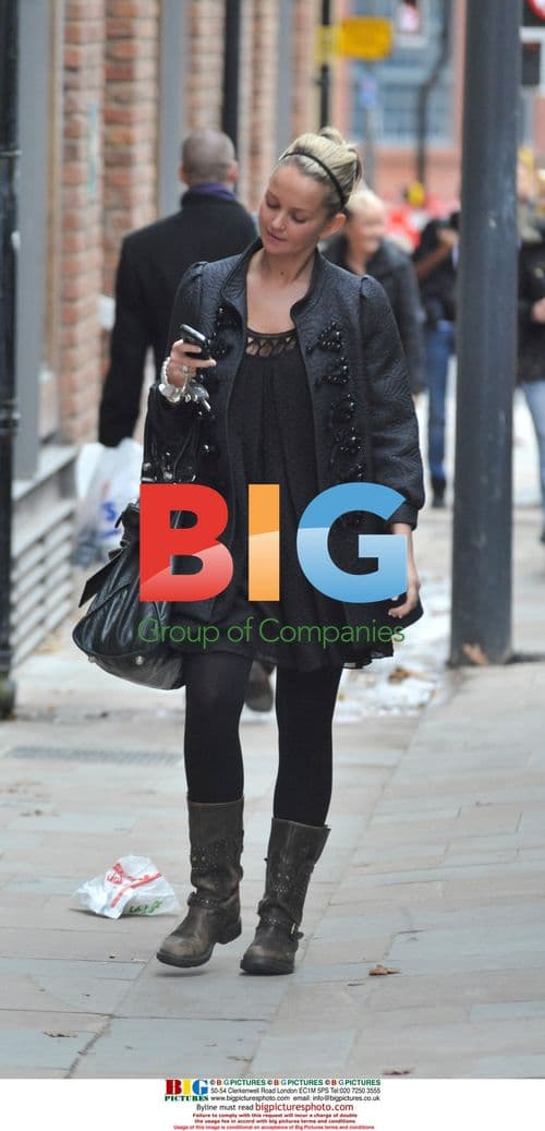 Jennifer Ellison spotted in Liverpool