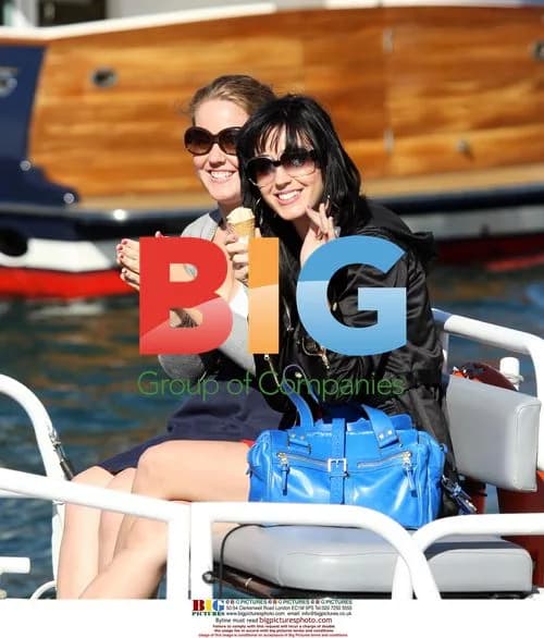 Katy Perry Enjoys Boat Ride in Sydney