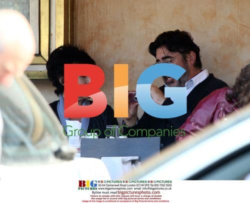 Alfred Molina and wife Jill Gascoine in Rome