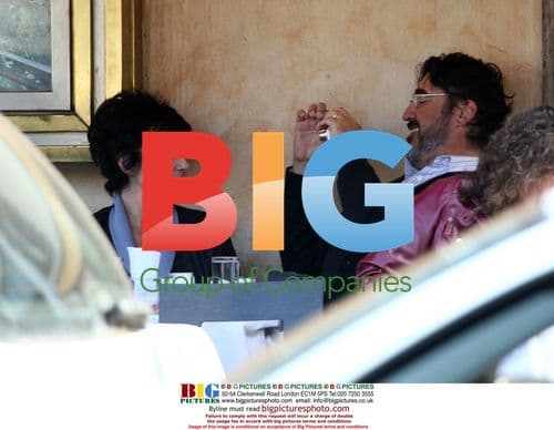 Alfred Molina and wife Jill Gascoine in Rome