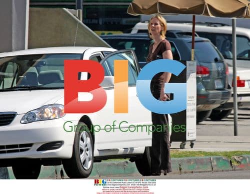 Cynthia Nixon checks into rental car