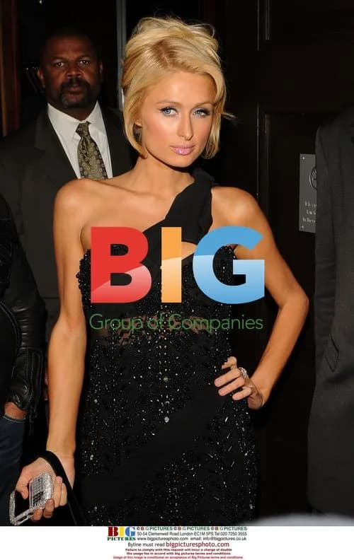 Paris Hilton filming 'My New Best Friend' in London