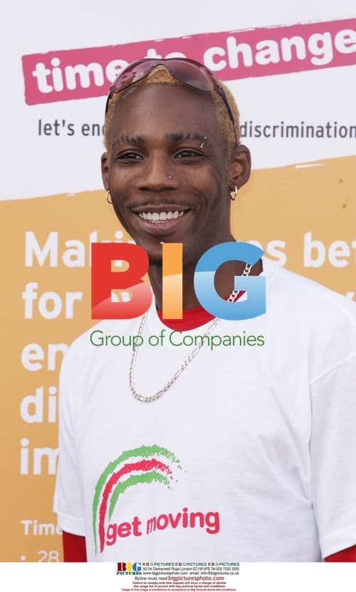 Phillips Idowu walks for mental health in Battersea