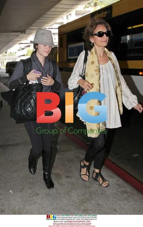 Actress Rachel Bilson at LAX Airport