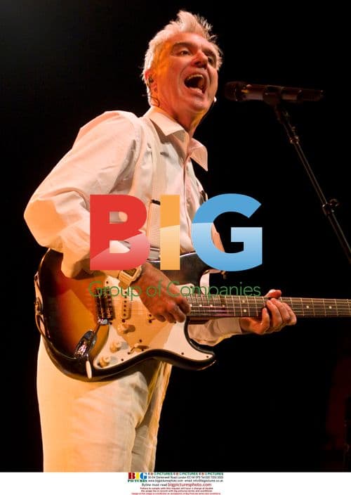 David Byrne performs at the Lyric Opera House