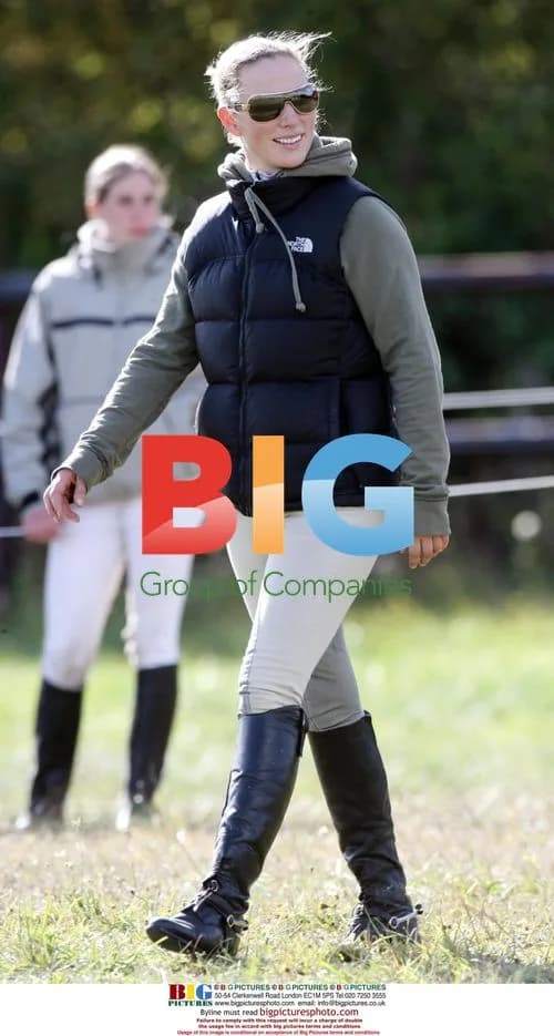 Zara Phillips Takes Tumble at Horse Competition
