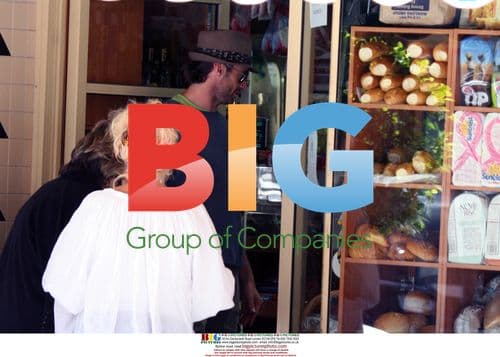 Hugh Jackman and family in Australia park