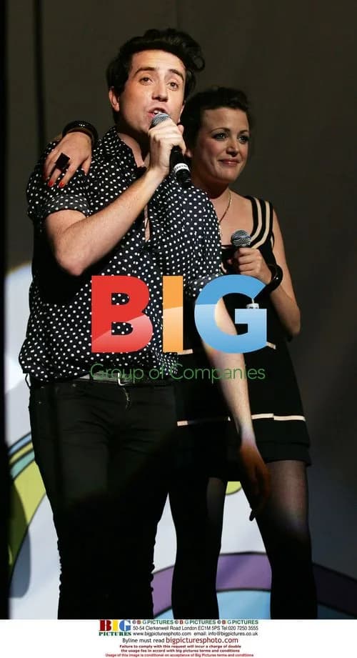 Nick Grimshaw and DJ Annie Mac at BBC Switch Live