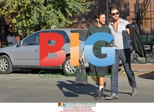 Marc Jacobs and Lorenzo Martone in West Village