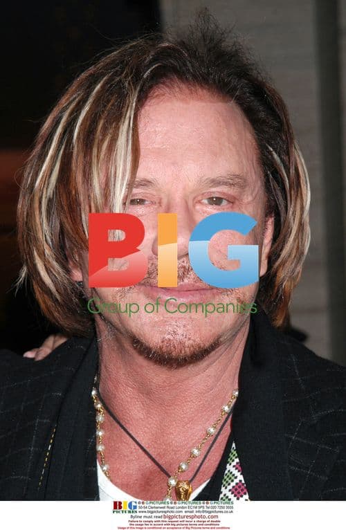 Mickey Rourke at "The Wrestler" premiere