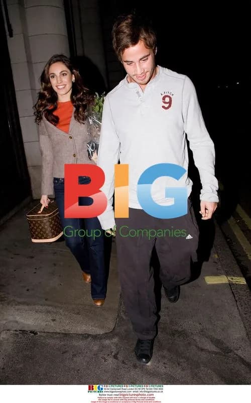 Kelly Brook and Danny Cipriani leave 'Fat Pig' play