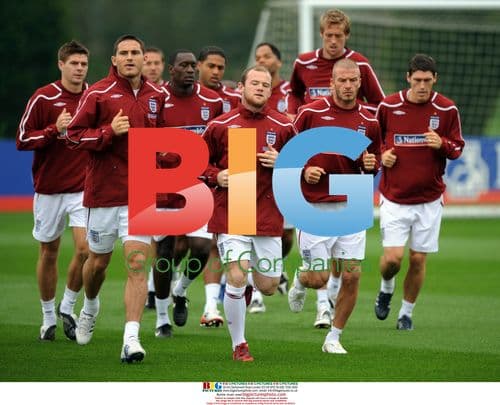 England Team Training Session