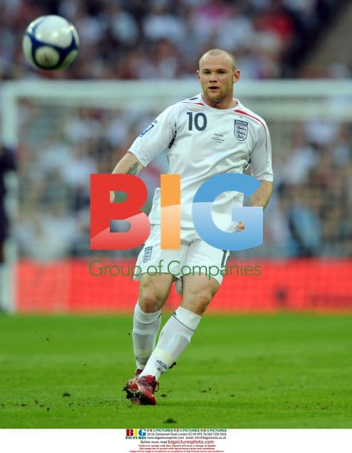 Wayne Rooney at England vs Kazakhstan World Cup Qualifier
