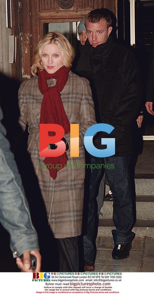 Madonna and Guy Ritchie out in Stockholm