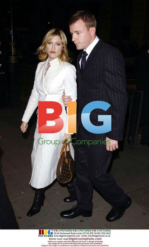 MADONNA and GUY RITCHIE at Exhibition