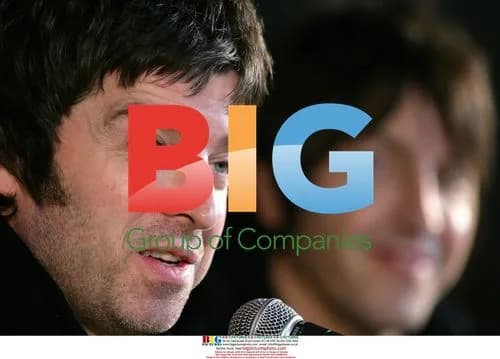 Noel Gallagher at Oasis press conference