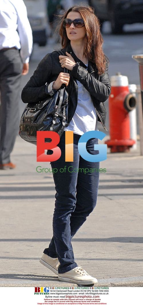 Rachel Weisz in Meatpacking District, NYC