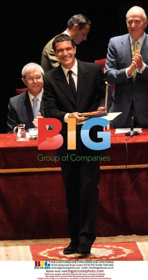 Antonio Banderas receives Arts Gold Medal