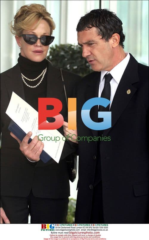 Antonio Banderas and Melanie Griffith receive award