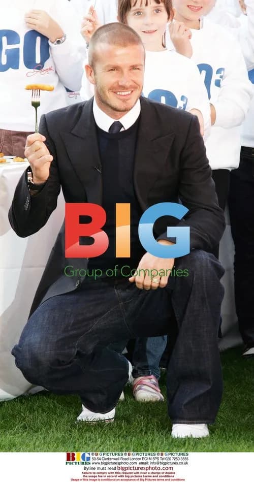 David Beckham at GO3 Launch in London