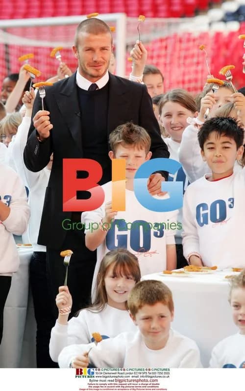 David Beckham at GO3 Launch in London