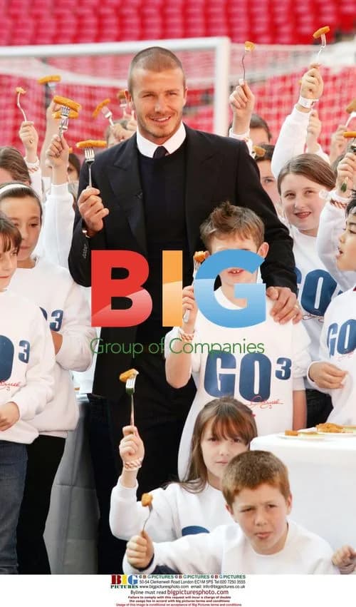 David Beckham at GO3 Launch in London