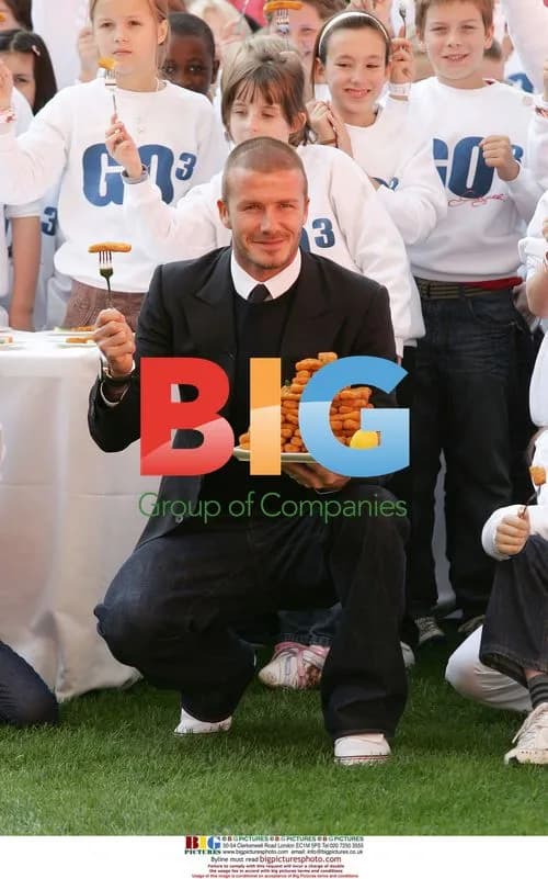 David Beckham at GO3 Launch in London