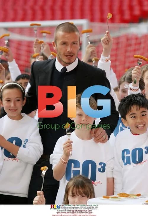 David Beckham at GO3 Launch, London