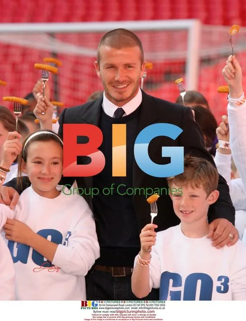 David Beckham at GO3 Launch in London