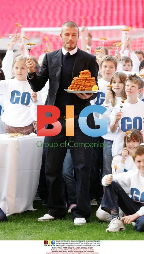 David Beckham at GO3 Launch in London