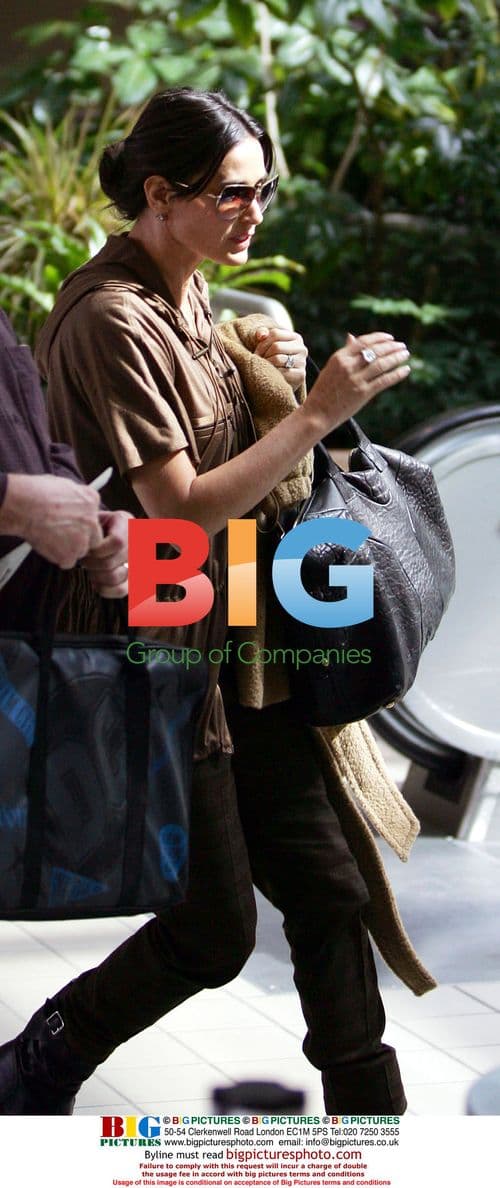 Demi Moore at LAX Airport