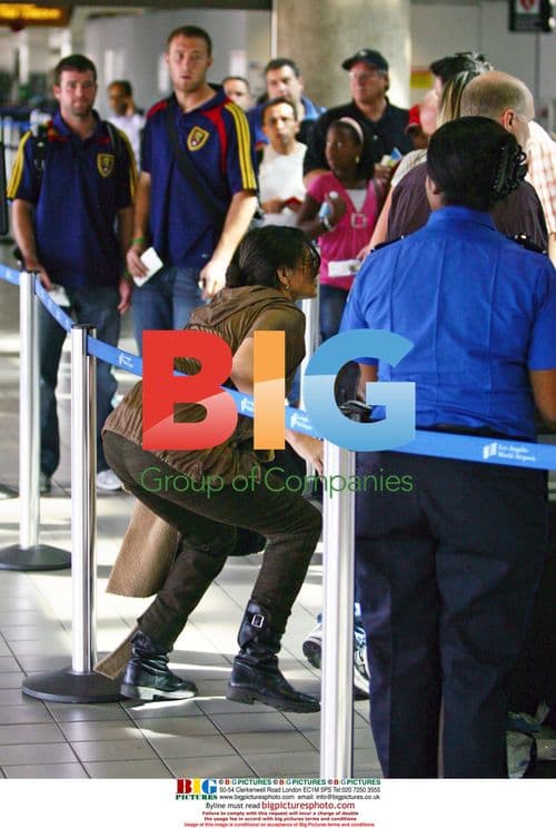 Demi Moore Catches Flight at LAX